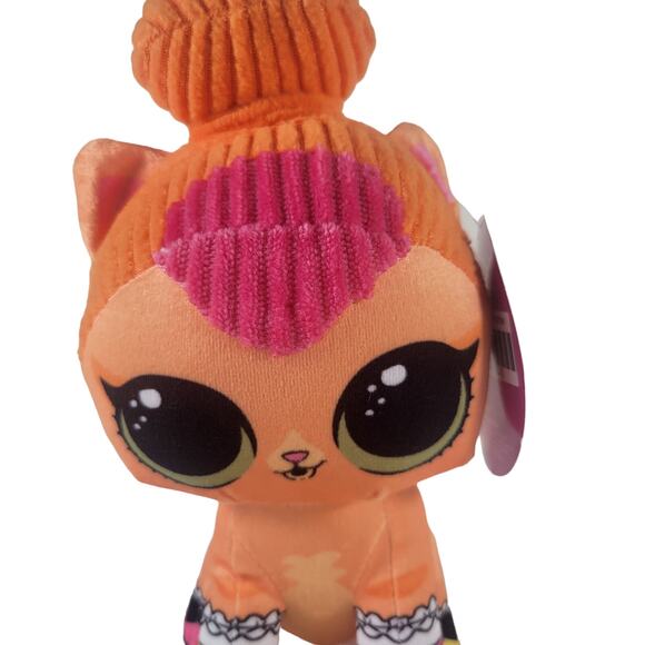 LOL Surprise Plush Doll Orange Fashion 6in w/ Tag Stuffed Animal Toy Factory - Picture 15 of 16